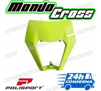 mascherina portafaro POLISPORT Giallo fluo KTM 250 EXC F 2019 (19)