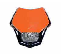 MASCHERINA PORTAFARO V-FACE RTECH ARANCIO K-NERO