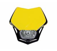 MASCHERINA PORTAFARO V-FACE RTECH GIALLO RMZ-NERO