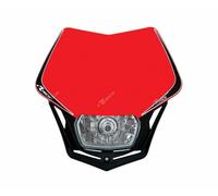 MASCHERINA PORTAFARO V-FACE RTECH ROSSO CRF-NERO