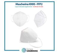 Mascherina Protettiva Antivirus King Ram FFP2 Certificata CE 2163 confezione da 5 pezzi