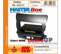 MASCHERINA AUTORADIO 1 DIN E 2 DIN PEUGEOT 4007 ADATTATORE RADIO CON CASSETTO