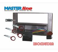 MASCHERINA AUTORADIO 1 DIN FORD S-MAX + CHIAVI RADIO + CONN. ISO + CONN. ANTENNA