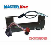 MASCHERINA RADIO 1 DIN PER LAND ROVER RANGE ROVER E + CONNETTORI ISO E ANTENNA