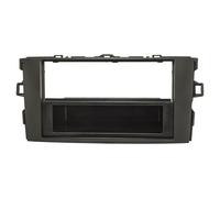 Mascherina radio adatta per Toyota Auris E150 2007-2012 nera autoradio telaio...