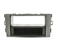 Mascherina radio alloggiamento adatta per Toyota Auris E150 2007-2012 argento...