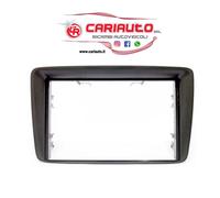 Mascherina Radio Fiat Panda Dal 2003 Adattatore Stereo Nero 2 ISO