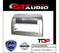 MASCHERINA RADIO UN DIN LANCIA YPSILON DAL 2004 AL 2007 ADATTATORE 1 DIN