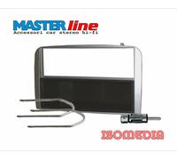 MASCHERINA RADIO UN DIN PER ALFA ROMEO 147 FINO AL 2006. CHIAVETTE E SPINOTTO.