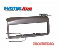 MASCHERINA RADIO UN DIN PER FIAT MULTIPLA + CHIAVETTE E SPINOTTO. COLORE GRIGIO.