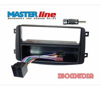 MASCHERINA RADIO UN DIN PER MERCEDES VITO KIT CONNETTORE ISO E SPINOTTO ANTENNA