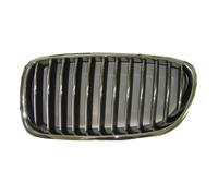 Mascherina sinistra per serie 5 f10 f11 2010 al 2013 cromata nera 51137200727