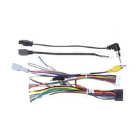 Mascherina Stereo Adattatore Adatto per RENAULT CLIO 10.1 pollici Autoradio DVD Android Host Speaker Decoder Fasica Frame Radio Panel Set di pannelli radio(13-15 CLIO Cable)