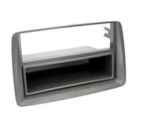 Mascherina Stereo Adattatore Autoradio 2 ISO Compatibile Con Fiat Panda Modello 169 4x4 Dal 2003>2011