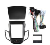 Mascherina Stereo Autoradio Car Interior Anteriore Dash Centro Facia Cavo Canbus 9.7 "Schermo Verticale Auto Stereo Kit Telaio Per Ford Per Fiesta MK7 2009-2017