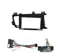 Mascherina Stereo Autoradio Cornice Per Autoradio Per Kia K5 Per OPTIMA 2011-2014 2015 Pannello Da 9 Pollici Cablaggio Cavo Di Alimentazione Adattatore (LHD RHD)