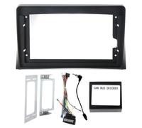 Mascherina Stereo Autoradio Kit Pannello Per Autoradio Bezel Frame Per VW Per Multivan 2003-2015 Cavo Multimediale Da 9 Pollici Scatola Del Protocollo CANBUS