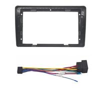 Mascherina Stereo Autoradio Kit Telaio Stereo Automatico Da 9 Pollici Per VW Per Polo 2004-2011 Cornice Di Montaggio Piastra Frontale Interni Auto Cruscotto Anteriore Centro Plancia