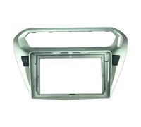 Mascherina Stereo Autoradio Per Citron Per Elysee 2014-2018 2 Din 9Pollici Autoradio Installazione DVD GPS Fascia In Plastica Cornice Del Pannello Kit Di Montaggio
