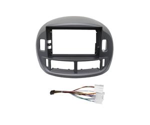 Mascherina Telaio Adattatore 9 Pollici Per Toyota Per Previa Per Estima Per ACR30 Per Tarago 2003-2008 Android Dash Kit Pannello Montaggio Auto Radio DVD Fasce Pannello Radio(RHD Frame Cable)