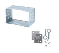 Mascherina Telaio Adattatore Kit Montaggio Cruscotto Audio Pannello Automatico 2DIN Telaio Installazione Unità Principale Radio Universale Lettore DVD Auto Pannello Radio(B)