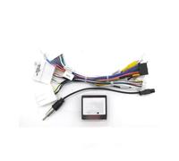 Mascherina Telaio Adattatore Per Captur Per High Per End 2015-2019 Autoradio Cablaggio Cavo 16Pin Adattatore 2DIN Unità Testa Spina Stereo Pannello Radio(A set)