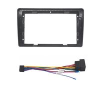 Mascherina Telaio Adattatore Per SKODA Per Fabia 99-03 Per Octavia 96-04 Per SuperB 02-08 Kit Telaio Autoradio Auto Stereo Refit Pannello Cruscotto Fascia Cornice Pannello Radio(Fascia and cable)