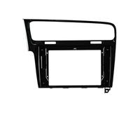 Mascherina Telaio Adattatore Per VW Per Golf 7 2013 2014 2015 2016 2017 Auto Radio Kit Telaio Auto Stereo Installare Dash Pannello Fascia Lunetta Frontalino Pannello Radio(Nero,9 inch)