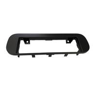 Mascherina telaio autoradio Adattatore stereo 1 din Iso per Fiat Panda 3 dal 2012 Grigio scuro