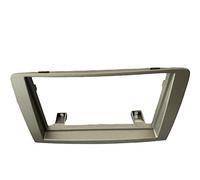 Mascherina telaio autoradio Adattatore stereo 2 doppio ISO Din compatibile per Lancia Musa 2004>2007 grigio dorato MS239/ST
