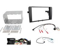 Mascherina telaio kit doppio 2 Din AUDI A3 2005 a 2012 con comandi al volante
