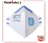 Mascherina protezione Portwest P251 FFP2 con valvola