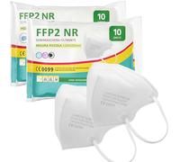 Mascherine FFP2 nere 20 pezzi taglia piccola a 5 strati