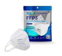 Mascherine FFP3 Certificate CE, Mascherina 5 Strati Senza Valvola, Maschera Facciale Protezione da Polvere e Antiparticolato, Face Mask Protettiva con Alta Efficienza di Filtraggio BFE≥98, 20 Pezzi