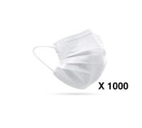 Mascherine protettive 3 veli - Confezione 1000 pezzi - MADE IN ITALY