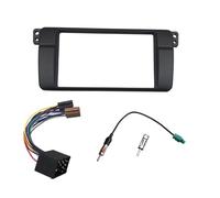 Mascherine Telaio Per BMW Serie 3 E46 1998-2005 DVD Stereo Pannello Dash Mount Refitting Trim Kit Cornice CD Lunetta Uno O Doppio Din Radio Fasce Radio Fascia