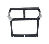 Mascherine Telaio Per Ford Per Explorer 2011 2012 2013 2014 2015 Interni In Carbonio Console Di Navigazione Telaio Copertura Trim ABS Accessori Auto Radio Fascia