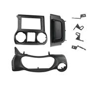 Mascherine Telaio Per Jeep Per Wrangler 2011-2014 2015-2017 Fascia Cornice Lettore Android Adattatore Copertura Stereo Pannello Lunetta 10.1 POLLICI Dash Kit Radio Fascia