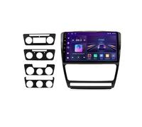 Mascherine Telaio Veicoli Per Skoda Per Octavia 2 Per A5 2008-2013 Wireless CarPlay Android Auto Radio Car Intelligent Systems RDS BT DSP Din Autoradio Pannello Radio(V1 Pro C (2GB 32GB))