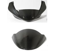 MASCHERINO ANTERIORE COPRI FARO COMPLETO CARBONIO DUCATI MONSTER 696 796 1100