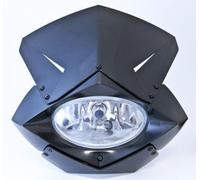 MASCHERINO FARO COMPLETA NERA ENDURO UNIVERSALEPLA4000