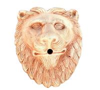 Mascherone Leone in Terracotta per fontane Grande a parete Maschera