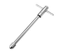 Maschi a Flauto Dritto Chiave a cricchetto con impugnatura a T regolabile M3-M8 M5-12 Supporto for vite a cricchetto Filettatura maschio Utensile manuale for officina(M3-M8 short)