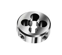 Maschi a Flauto Dritto Utensili da taglio for filettatura in lega di acciaio con filiera metrica destra for utensili manuali e for macchine utensili(M2x0.4 OD 12)