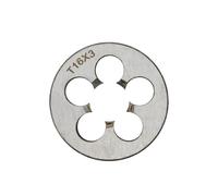 Maschi a Flauto Dritto Utensili for filettatura trapezoidale a mano destra for maschi a vite Filiera for filettatura for metallo(TR8x3)