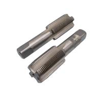 Maschi filettati metrici M22 x 1,5, 2 pezzi, set di maschi conici a destra | Questo set di 2 rubinetti con filettatura metrica destra fornisce una filettatura pulita e precisa per applicazioni con passo