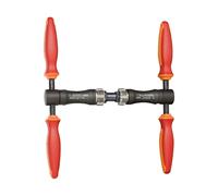 Maschi Guidati Unior Ergonomici per Movimento Centrale 36x24 TPI con Manici Magnetici Ripasso Filetti
