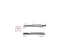 MASCHI MACCHINA HSS FORI PASSANTI M24X3 ART. 428FP