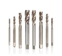 Maschi per filettare Trapano for maschiatura a vite metrica con scanalatura a spirale M3-M14 con gambo rinforzato DIN371(M3x0.5)