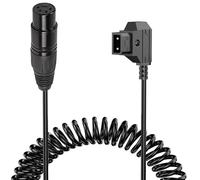 Maschio del rubinetto di D al cavo arrotolato della macchina fotografica di potere femminile 4Pin per il cavo della molla accessorio video professionale